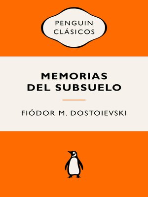 cover image of Memorias del subsuelo